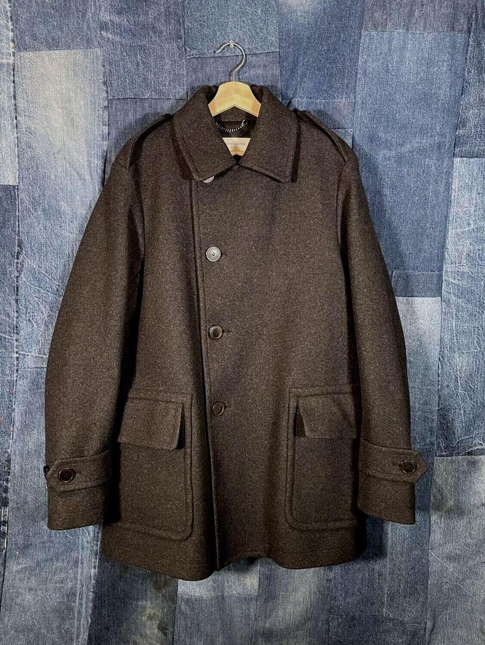 Dries Van Noten Wool Trench Coat